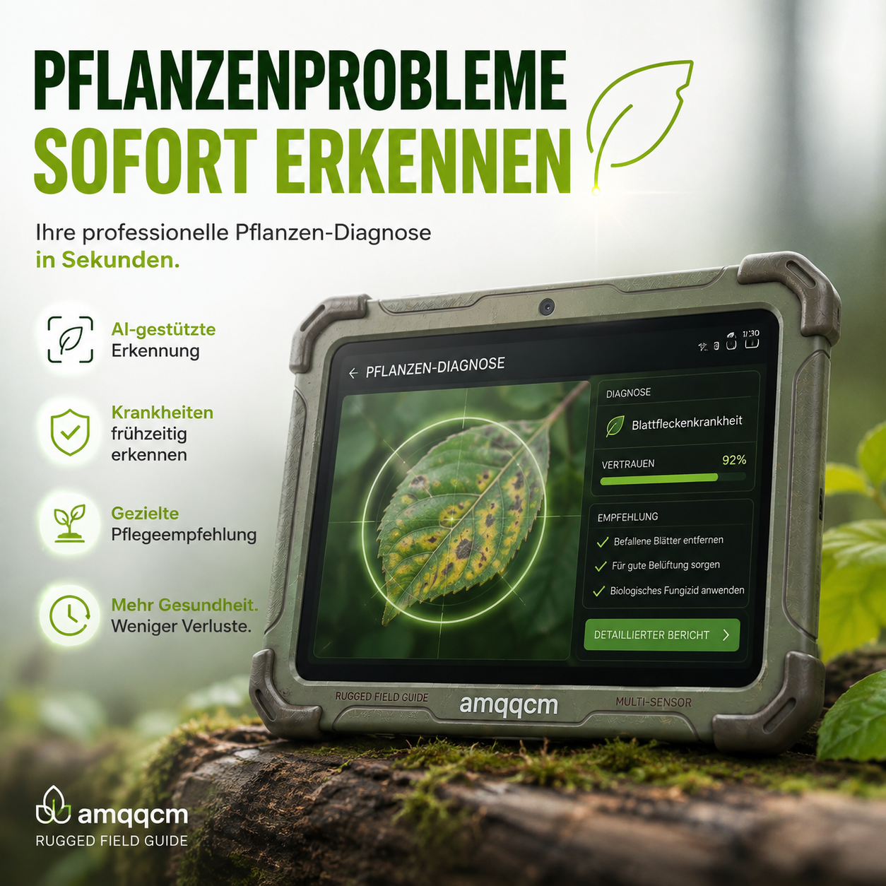 KI-Pflanzendiagnoseinstrument